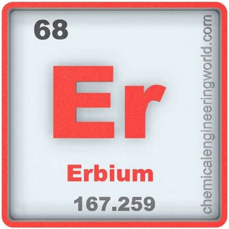 erbium tige|Erbium .
